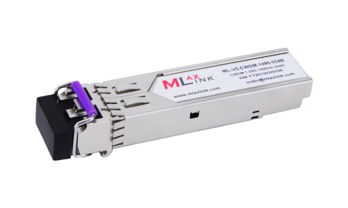 Модуль MlaxLink оптический двухволоконный SFP CWDM, 1.25Гбит/c, 1490нм, 32dB,  2xLC